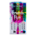 Feutre pinceau Ecoline Brush Pen Set primaire