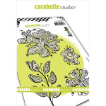 Tampons Cling Fleurs succulentes - A6
