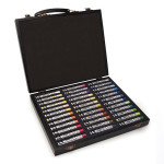 Pastels à l'huile Campus Coffret bois noir 36 couleurs