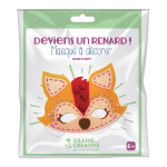 Masque en feutrine kit Renard