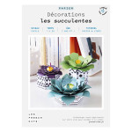 Kit papier Décorations les succulentes