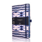 Carnet de notes ligné Shibori 13 x 21 cm Mist