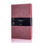 Carnet de notes ligné Harris 13 x 21 cm Rouge