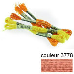 DMC 117 mouliné, fils à broder - couleur 3778