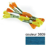 DMC 117 mouliné, fils à broder - couleur 3809