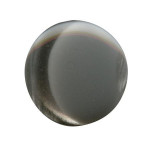 Bouton à queue ''imitation nacre'' gris perle - 1,4 cm