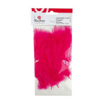 Plume duvetée 10-15cm sachet de 15 - Fuschia