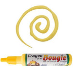 Crayon pour bougies - Jaune