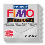 Pâte polymère Fimo Effect 56g - 81 - Argent métallique