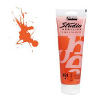 Peinture acrylique étude Studio 100ml - 353 - Orange jaune iridescent