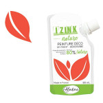 Peinture décorative Izink Nature 80 ml - Orange sanguine