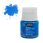 Peinture acrylique P.BO deco mate 45ml - 80 - Bleu caraïbe