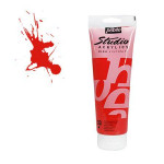 Peinture acrylique étude Studio 100ml - 33 - Rouge de cadmium