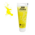 Peinture acrylique étude Studio 100ml - 48 - Jaune primaire