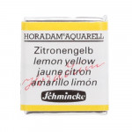 Peinture aquarelle Horadam demi-godet extra-fine - 215 - Jaune citron