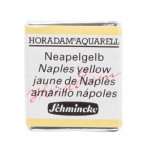 Peinture aquarelle Horadam demi-godet extra-fine - 229 - Jaune de Naples