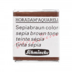 Peinture aquarelle Horadam demi-godet extra-fine - 662 - Teinte sépia