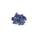 Perle en verre opaque bleues 6,7 mm - 55 g