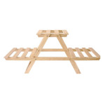 Etagère en bois trépied 18,5 x 67 cm