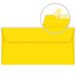 Enveloppe faire part Pollen 120g 114 x 162mm par 20 - Jaune Soleil