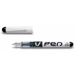 Stylo plume V-Pen effaçable - Noir