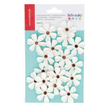 Fleur en papier à perle 18 pcs