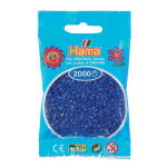 Perle à repasser Mini 2000 pièces - Bleu foncé