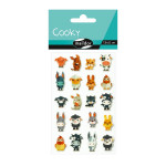 Stickers 3D Cooky thème animaux de la ferme