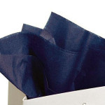 Papier de soie 18g/m² x8f. - Bleu marine - 50 x 75 cm