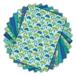 Bloc de papier imprimé Color Factory A4 Paons 48 feuilles