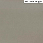Feuille de papier Maya 50 x 70 cm 270 g/m² - Gris Acier