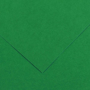 Papier Vivaldi lisse 240g/m² 50 x 65cm - 30 - Vert Mousse