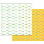 Papier Scrap - Pois multicolores