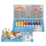 Peinture aquarelle fine Assortiment 10 x 10 ml