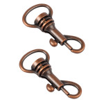 Mousqueton 35 mm Bronze 2 pcs