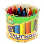 Kit de 24 craies Crayola pour tableau noir ou ardoise avec brosse