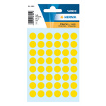 Etiquettes jaunes 12 mm par 240