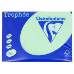 Clairefontaine Trophée – Ramette de papier//cartonné A4 21 x 29.7 cm 250 feuilles Noir /& Trophée 1004 Ramette de 250 feuilles papier 160 g Format A4 Rouge