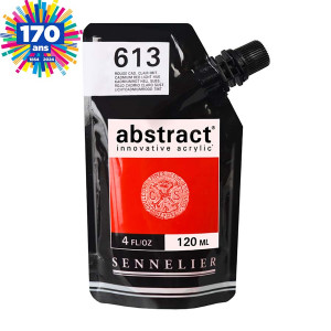 Peinture acrylique fine Abstract 120 ml - 211 Terre de Sienne brûlée *** O