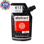 Peinture acrylique fine Abstract 120 ml - 070 Iridescentent noir *** T