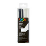 Marqueur PC-17K pointe extra large - 2 couleurs ASS24