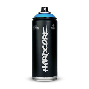 Peinture en spray Hardcore Haute pression 400 ml - RV-74 Bleu Costa Brava 5 ***