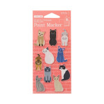 Marque-page adhésif Chat 3 x 2 cm