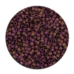 Perles Toho 11/0 metallic effet mat irisé 3g - 613 Building