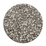 Perles Toho 11/0 plating effet brillant 3g - 711 Argent
