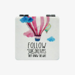 Miroir de poche Follow your dreams