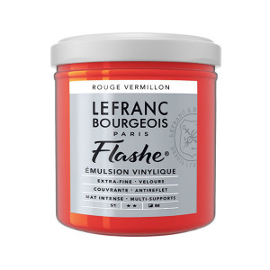 Peinture vinylique extra-fine Flashe 125 ml - 206 Orange fluo T F