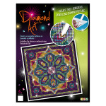 Tableau scintillant en strass Mandala