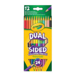 Crayon de couleur Double 12 pcs