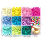 Perle rondelle Heishi 3 mm Mix couleurs Pop + Accessoires